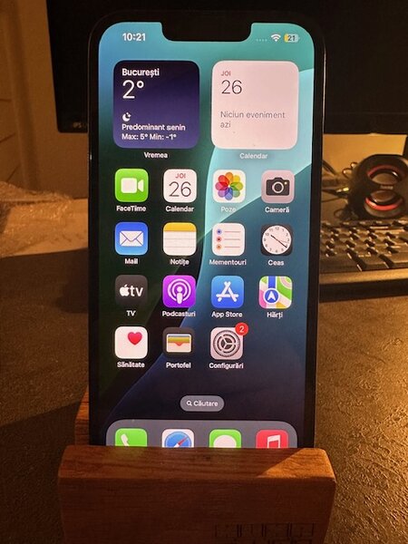 Iphone 13 midnight 128 GB, baterie noua 100%